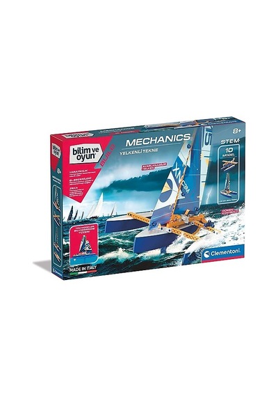 Clementoni 64319 M.L Yelkenli Tekne - Mekanik Laboratuarı