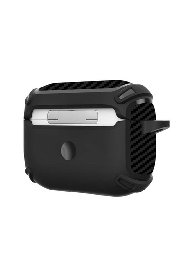 Apple AirPods Uyumlu Pro 2 Kılıf Zore Airbag 26 Silikon Siyah
