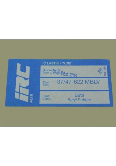 İç Lastik 28x1 3/8-1.75 37/47-622 Mb-l/v 8636