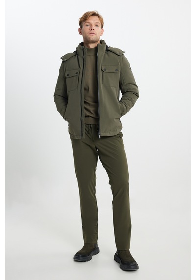 Ac&co Erkek Hakı Termometreli Standart Fit Normal Kesim Çıkma Kapüşonlu Yan Cepli Şişme Mont Haki Ac&co Erkek Hakı Termometreli Standart Fit Normal Kesim Çıkma Kapüşonlu Yan Cepli Şişme Mont Haki