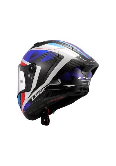Ls2 Thunder Karbon Gp Aero Raute Mavi-kırmızı Kask Mavı-kırmızı
