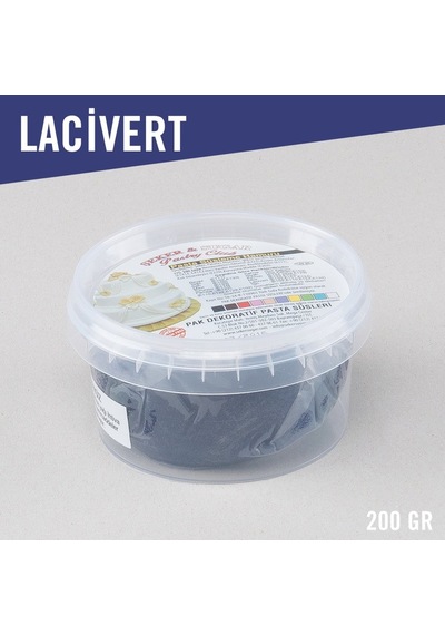 Şeker & Sugar Lacivert Şeker Hamuru 200 G