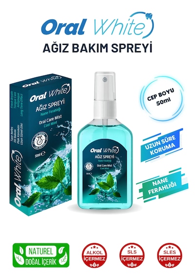 Oral White Cleaning Pro Ağız Bakım Spreyi 50 ML