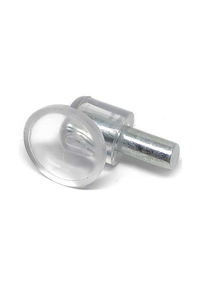 50 Adet Pvc Vantuzlu Raf Pimi 5 Mm
