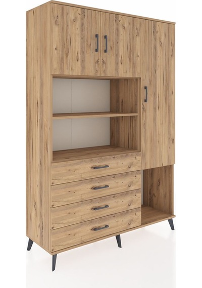 Hyperion Dolap 8 Raflı 4 Çekmeceli 3 Kapaklı 132x44x195 Çam-çam/çam Atlas Çam/atlas Çam Hyperion Dolap 8 Raflı 4 Çekmeceli 3 Kapaklı 132x44x195 Çam-çam/çam Atlas Çam/atlas Çam