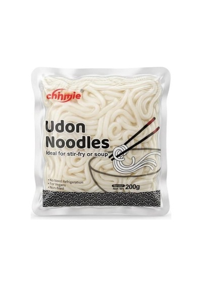 Chinmie Udon Noodle 200 G - Taze Dokulu Kızartılmamış Pratik Asya Eriştesi