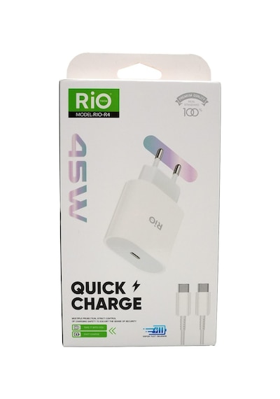 Rio Tech Model Rıo-r4 45w Hızlı Şarj Adaptörü
