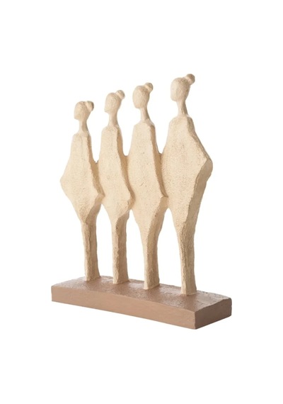 Harmony Women 4 Lü Soyut Kadın Figürlü Dekoratif Biblo 24 8 30 Cm