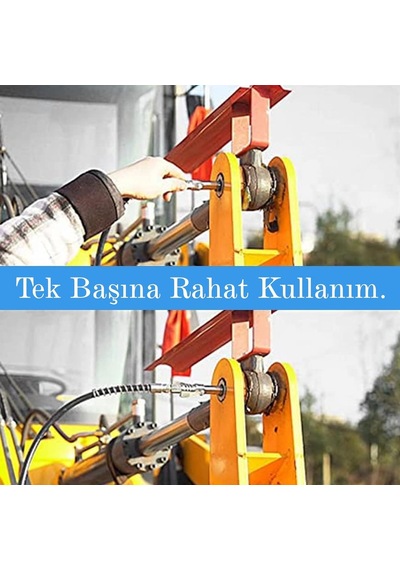 Mandallı Gres Pompası Ucu 12000 Psi Max