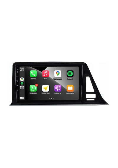 Toyota C Hr Araç Multimedya Android Ekran Carplay Double Teyp Navigasyon 4+64 9" 18-20 P.black Blueway