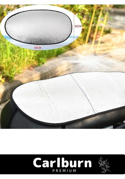 Özel Üretim Pratik Hafif Su Geçirmez Sızdırmaz Motosiklet Sele Koruma Güneşliği - 60 Cm X 35 Cm