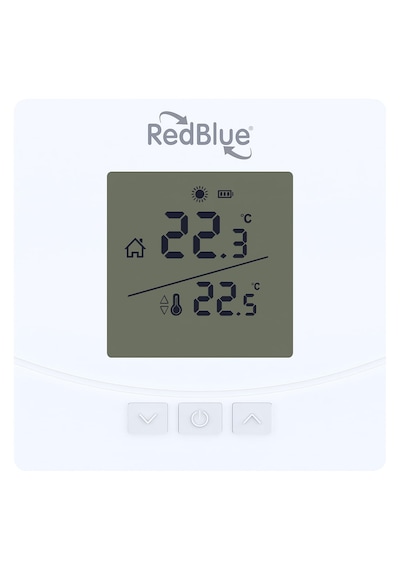 Redblue Square 05 Rf Kablosuz Dijital Oda Termostatı Smart Değildir