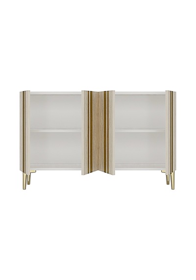 Ka1230btg Mia120 Konsol, Kahve Köşesi Ve Tv Sehpası, Çok Amaçlı Dolap Beyaz - Traverten - Gold 120cm Ka1230btg Mia120 Konsol, Kahve Köşesi Ve Tv Sehpası, Çok Amaçlı Dolap Beyaz - Traverten - Gold 120cm