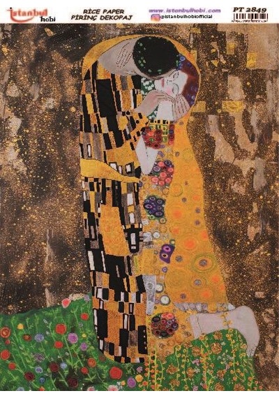 Pirinç Dekopaj Kağıdı 30x42cm Pt-2849 Kadın