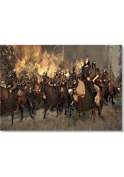 Cakasepetim Total War Attila Ahşap Mdf Tablo
