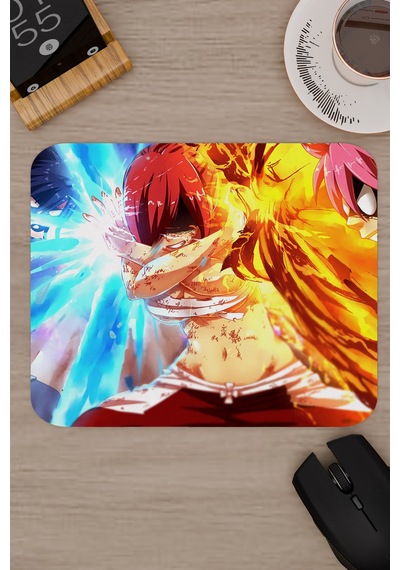 Fairy Tail Anime V3 - 22x18 Gaming Kauçuk Kaymaz Taban Mouse Pad Fare Altlığı