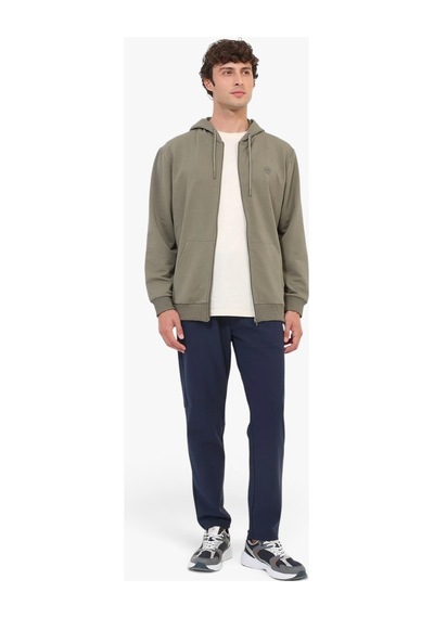 Lumberjack 6w Mb Sn72 Fz Hod 6pr Erkek Yeşil Sweatshirt - 102697004 Haki