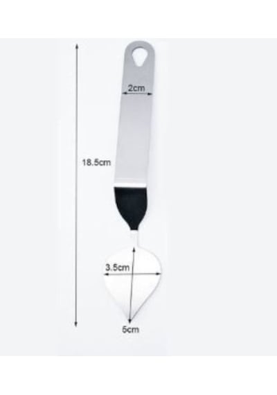 Çikolata Modelleme Spatulası Seti 4 Parça Renksiz