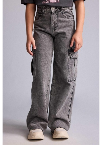 Defacto Wıde Leg Kargo Geniş Paça Jean Antrasit Pantolon Kız Çocuk E7879a825aunm36 Antrasit-nm36 Defacto Wıde Leg Kargo Geniş Paça Jean Antrasit Pantolon Kız Çocuk E7879a825aunm36 Antrasit-nm36