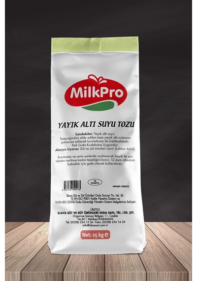 Milkpro Yayık Altı Suyu Tozu 25 Kg