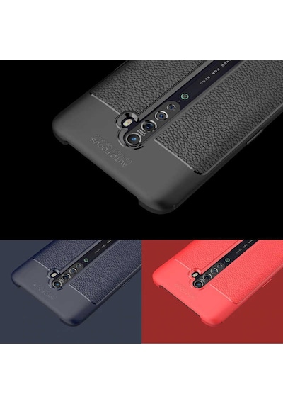 Oppo Reno 2Z Kilif Deri Tarzi Niss Silikon Case 416793861