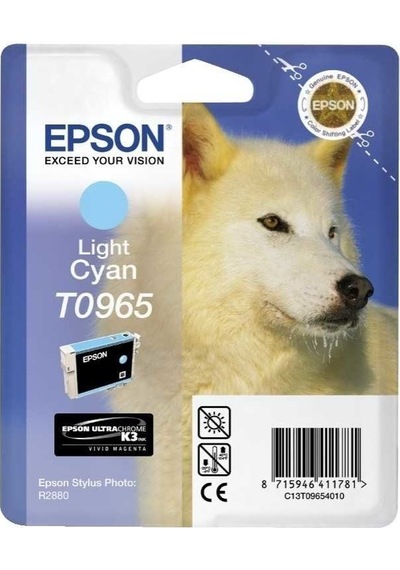 Tonersepeti Epson T0965 C13t09654020 Açık Mavi Kartuş