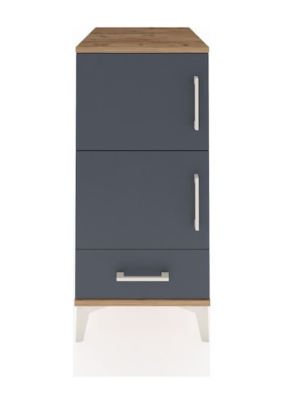 Kronos Komodin 4 Raflı Tek Çekmeceli Tek Kapaklı 44x59x96 Çam... Çam