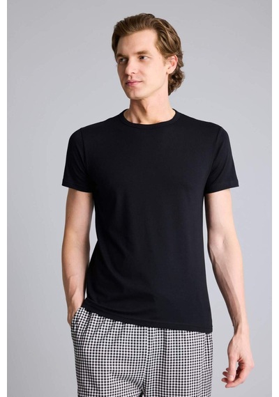 Defacto Slim Fit Üst L4885az26spbk27 Siyah-bk27