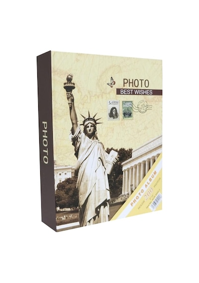 Rabsev Fotoğraf Albümü 10x15cm 200 Lük Özgürlük Anıtı Desenli Anı Albümü