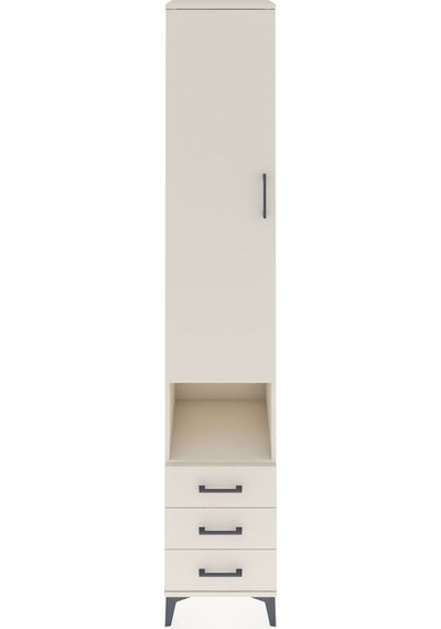 Hyperion Dolap 3 Raflı 3 Çekmeceli Tek Kapaklı 44x44x243 Ayta... Aytaşı