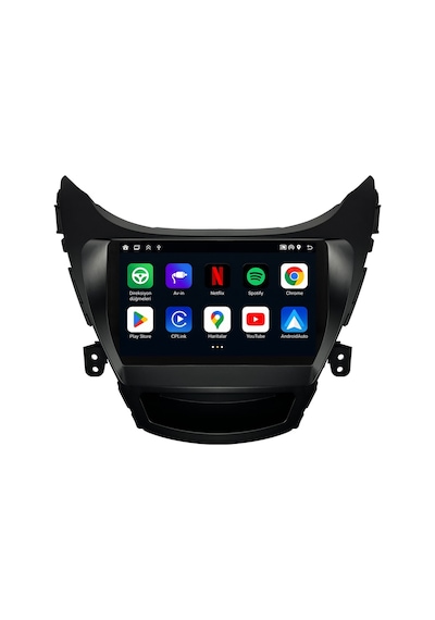 Hyundai Elantra 2011-2013 Android Multimedya Carplay Android Auto Navigasyon Kameralı 6gb Ram 64gb 9"