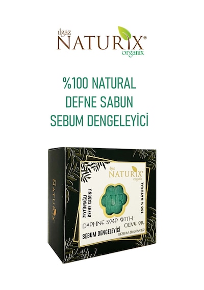 Naturix Natural Zeytinyağlı Defne Sabunu 125 G