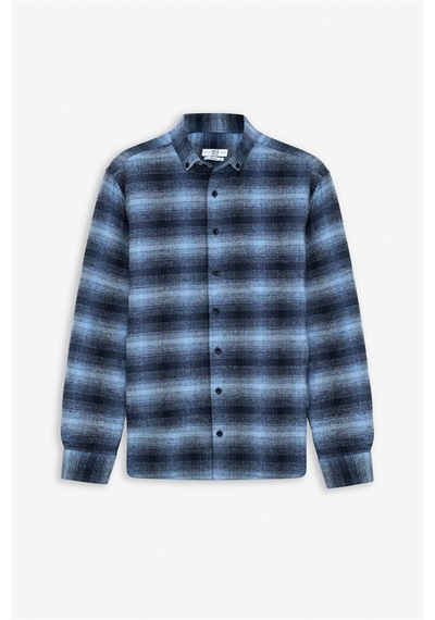 Süvari Lacivert Regular Düğmeli Yaka Kareli Casual Gömlek Gm2008000252-m09 Lacivert Süvari Lacivert Regular Düğmeli Yaka Kareli Casual Gömlek Gm2008000252-m09 Lacivert