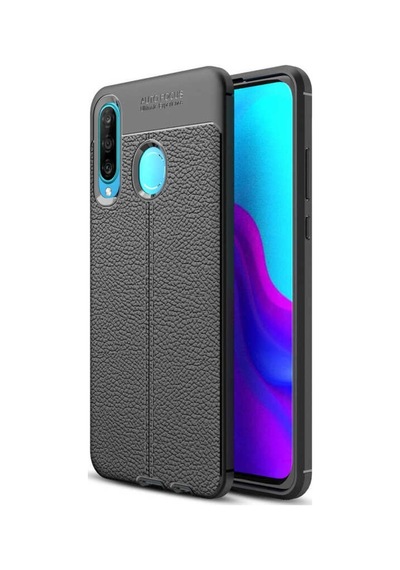 Huawei P30 Lite Kılıf Deri Tarzı Niss Silikon Case