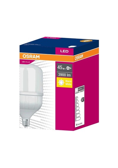 Osram Ledvalue 45W 225W Jumbo Led Ampul Sarı 3000K
