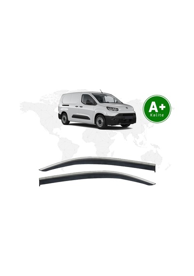 Toyota Proace City Kromlu Cam Rüzgarlığı 2 Li 2024 Model Ve Sonrası