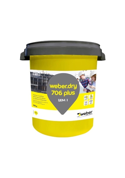 Weber Dry 706 Plus Su Yalıtım Malzemesi 32 Kg