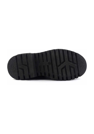 Bambi Black Hakiki Deri Erkek Bot & Bootie Hd1777061902 Black