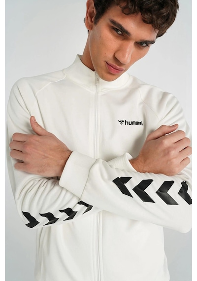 Hummel Falconzo Zip Jacket 921133-9003 Beyaz Fermuarlı Ceket Beyaz