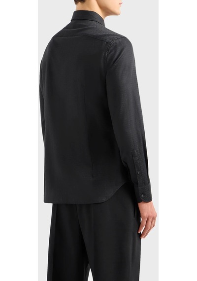 Emporio Armani Erkek Gömlek 3d1c86 1nıuz F054 Siyah Emporio Armani Erkek Gömlek 3d1c86 1nıuz F054 Siyah