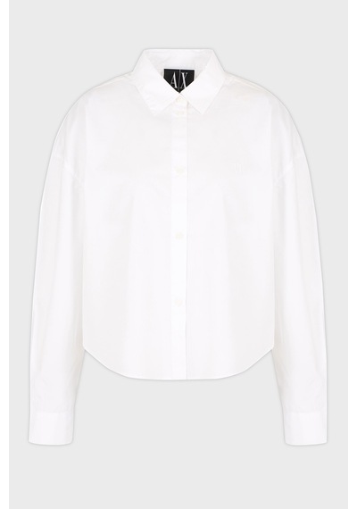 Armani Exchange Bayan Gömlek Xw001180 Af12812 U0002 Beyaz Beyaz