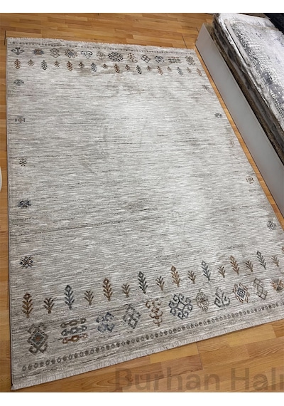 Merinos Halı Valeria Serisi 91003-060 Vintage Etnik Desenli Salon Oturma Odası Halısı Çok Renkli