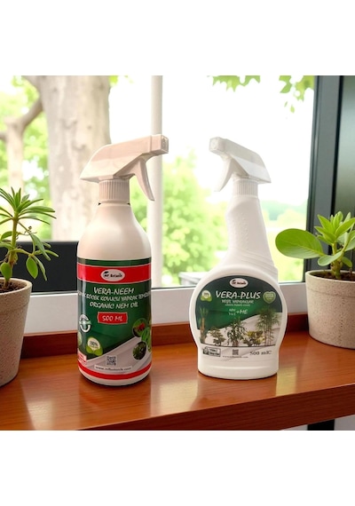 Doğal Parlaklık Ve Koruma Seti - Vera-neem Ve Vera-plus Bitki Bakım İkilisi