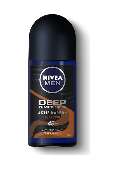 Nivea Men Deep Dimension Espresso Roll-On Deodorant 50 ML