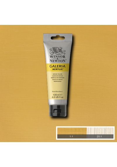 Winsor & Newton Galeria Akrilik Boya, 120ml, Sarı 0,15 L