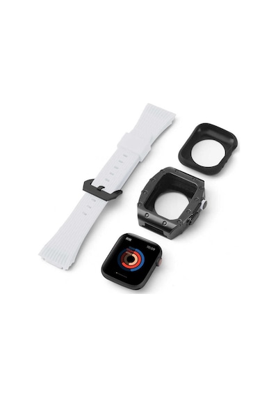 ​​​Apple Uyumlu  Watch 44 MM Kordon Metal Kasa Kordon 65