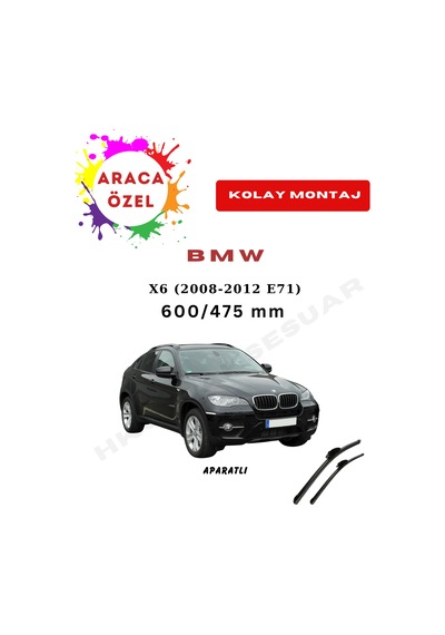 Bmw X6 Silecek 2008-2012 E71