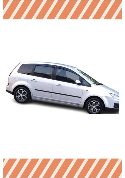 Ford C-max 2003-2010 Modellerine Özel 4'lü Mügen Tip Cam Rüzgarlığı