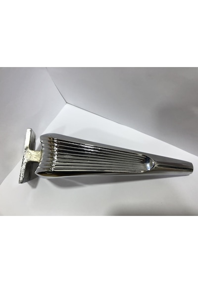 Legend X Metal Ayak 21 Cm Krom Renk Kanepe Koltuk Komidin Dolap Modern Tv Ünite Mobilya Ayağı Gümüş