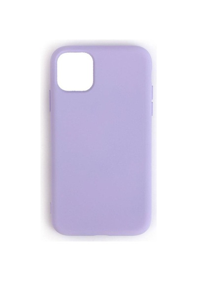 Apple Uyumlu iPhone 11 İle Cappy Silikon Kılıf Lila